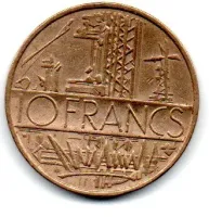 França - 1976 - 10 Francs