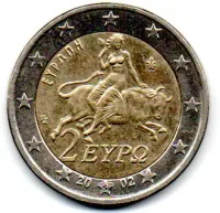 Grécia - 2002 - 2 Euro