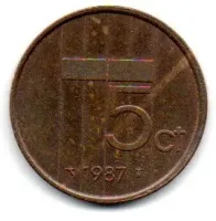 Holanda - 1987 - 5 Cent