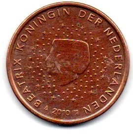 Holanda - 2010 - 5 Euro Cent