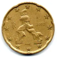 Itália - 2002 - 20 Euro Cent