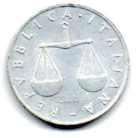 Itália - 1955 - 1 Lire - Foto 2