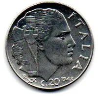 Itália - 1942 - 20 Centesimi
