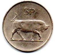 Irlanda - 1969 - 5 Pence