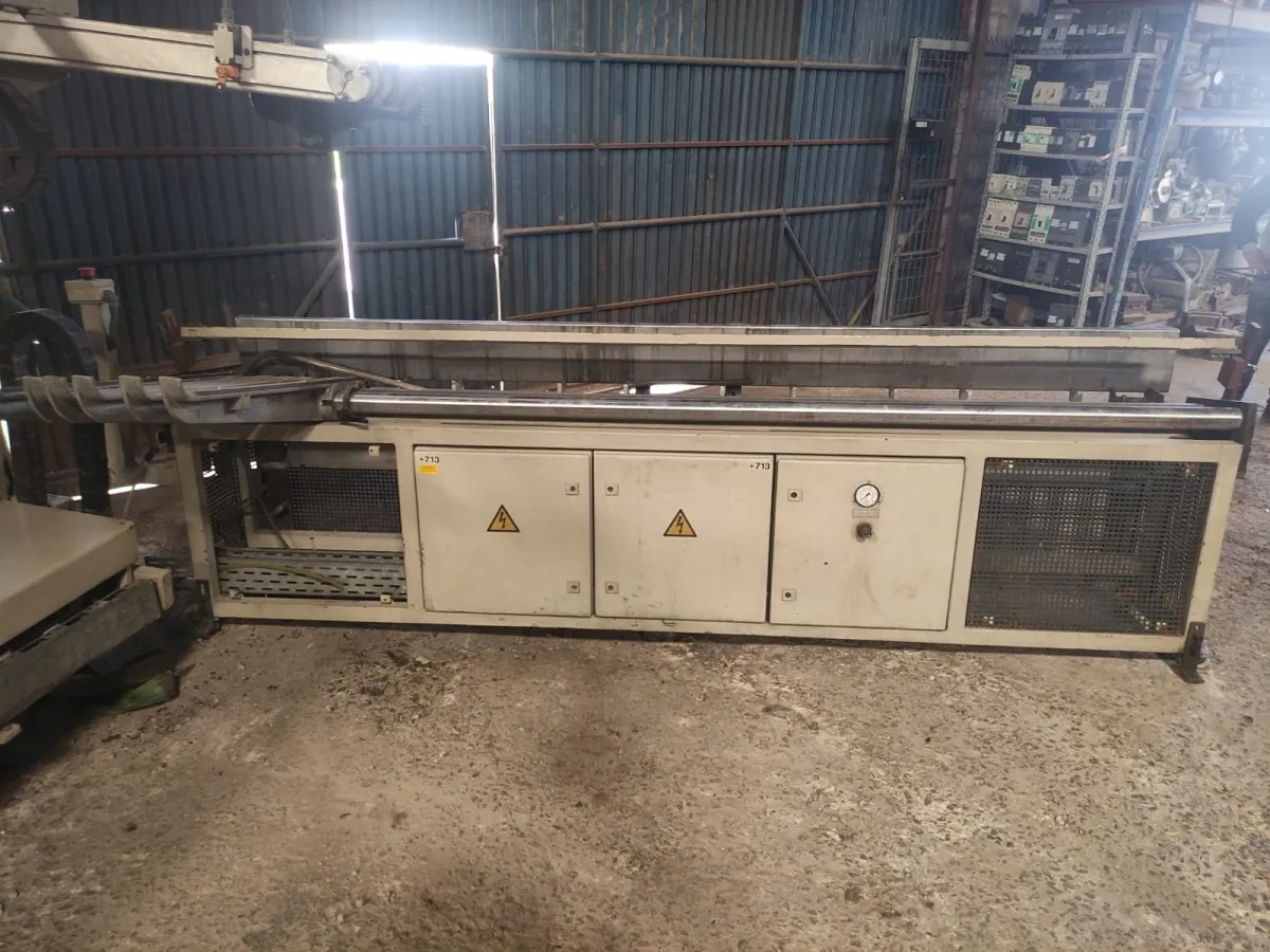 Máquina de automação de saída de bobinas de plástico Reifenhäuser - Cód. 1557