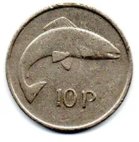 Irlanda - 1975 - 10 Pence