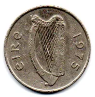 Irlanda - 1975 - 10 Pence - Foto 2
