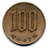 Japão - 1972 - 100 Yen