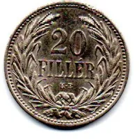 Hungria - 1908 - 20 Fillér