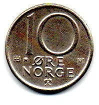 Noruega - 1980 - 10 Ore