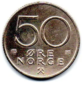 Noruega - 1976 - 50 Ore