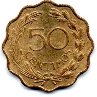 Paraguai - 1953 - 50 Centimos