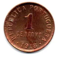 Portugal - 1918 - 1 Centavo