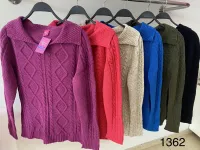Blusa tricot mousse com gola polo plus GM 1362 Tam G - Foto 2