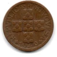 Portugal - 1949 - X Centavos - Foto 2