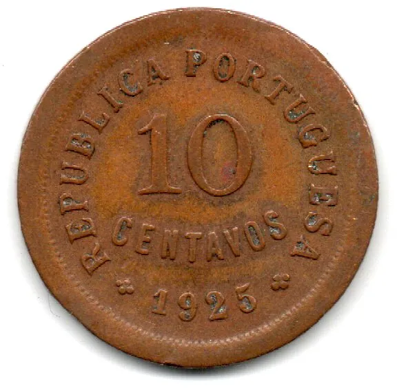 Portugal - 1925 - 10 Centavos Imagem