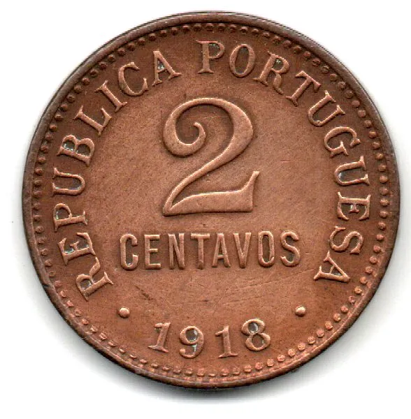 Portugal - 1918 - 2 Centavos