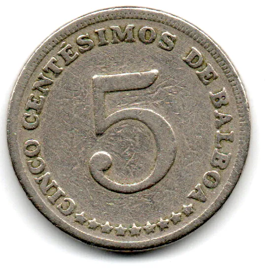 Panamá - 1968 - 5 Centésimos