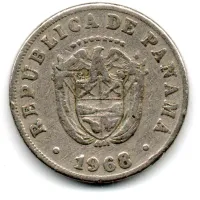 Panamá - 1968 - 5 Centésimos - Foto 2