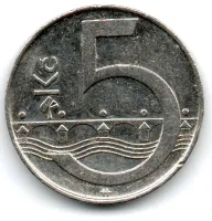 República Tcheca - 2002 - 5 Korun