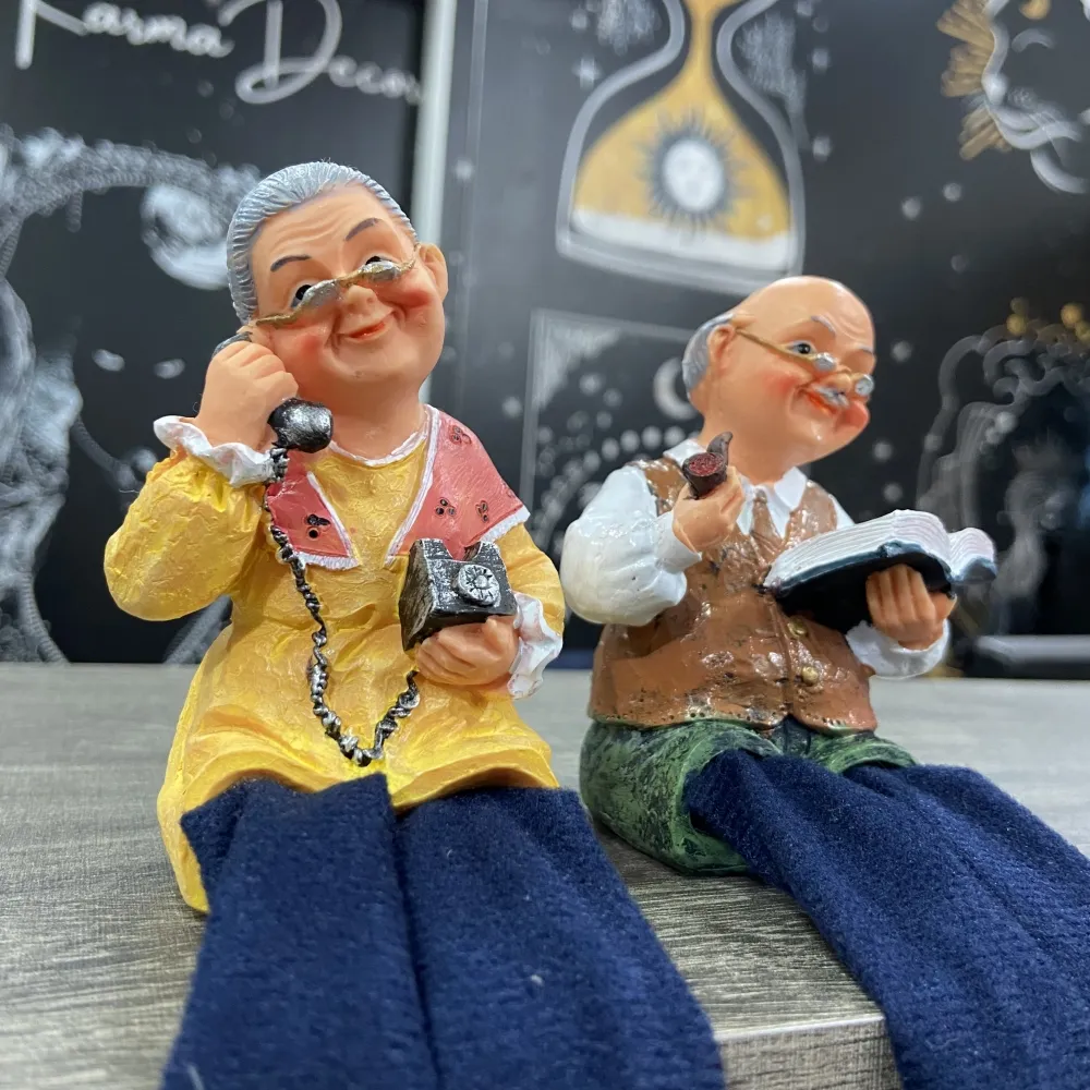 Vovô Realista (Resina e Tecido)