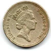 Reino Unido - 1991 - 1 Pound - Foto 2