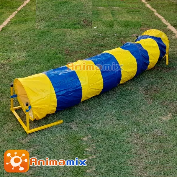 Tunel  para cães 3mts com suporte