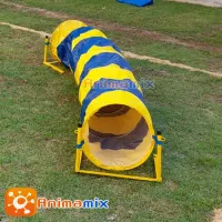 Tunel  para cães 3mts com suporte - Foto 2
