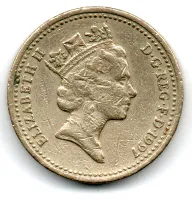 Reino Unido - 1997 - 1 Pound - Foto 2