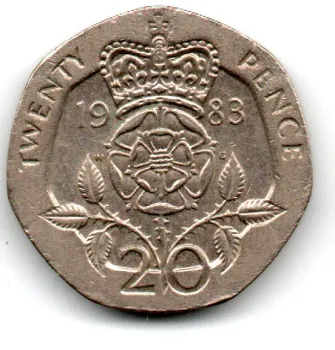Reino Unido - 1983 - 20 Pence