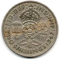 Reino Unido - 1947 - 2 Shillings