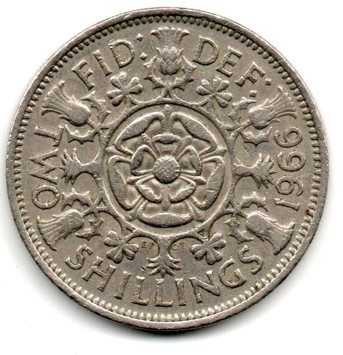 Reino Unido - 1966 - 2 Shillings