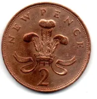 Reino Unido - 1971 - 2 New Pence