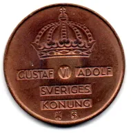 Suécia - 1955 - 5 Ore - Foto 2