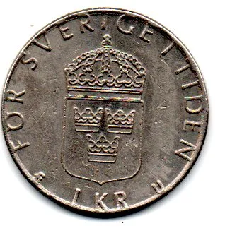 Suécia - 1979 - 1 Krona Imagem