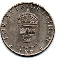 Suécia - 1979 - 1 Krona
