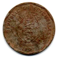 Seychelles - 1992 - 5 Rupees - Foto 2