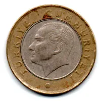 Turquia - 2009 - 1 Lira - Foto 2