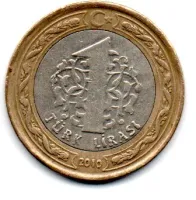 Turquia - 2010 - 1 Lira