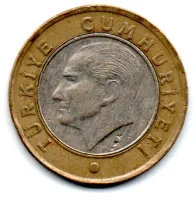Turquia - 2010 - 1 Lira - Foto 2