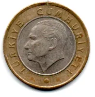Turquia - 2012 - 1 Lira - Foto 2