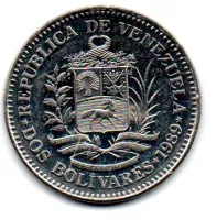Venezuela - 1989 - 2 Bolívares