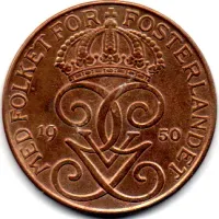 Suécia - 1950 - 5 Ore - Foto 2