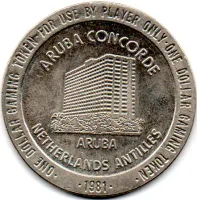 Ficha de Cassino - Aruba - Concorde - Foto 2