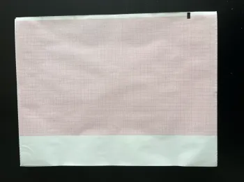 PAPEL TERMOSENSÍVEL P/ ECG MORTARA ELI 280 TITS 216mm x 280mm x 200 folhas - PACOTE COM 5 BLOCOS - Foto 2