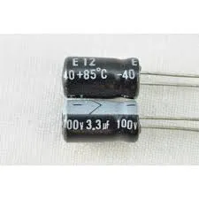 CAPACITOR ELETROLITICO 3,3UFX100V