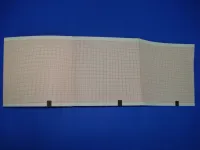 PAPEL TERMOSENSÍVEL P/ ECG SCHILLER AT-1 TITS 90X90X400 - pacote com 10 blocos - Foto 2