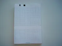 PAPEL TERMOSENSÍVEL P/ CARDIOTOCÓGRAFO PHILIPS AVALON FM 20/30 - HPM 1910/1911 TITS 150X100X150 - pacote com 10 blocos - Foto 2