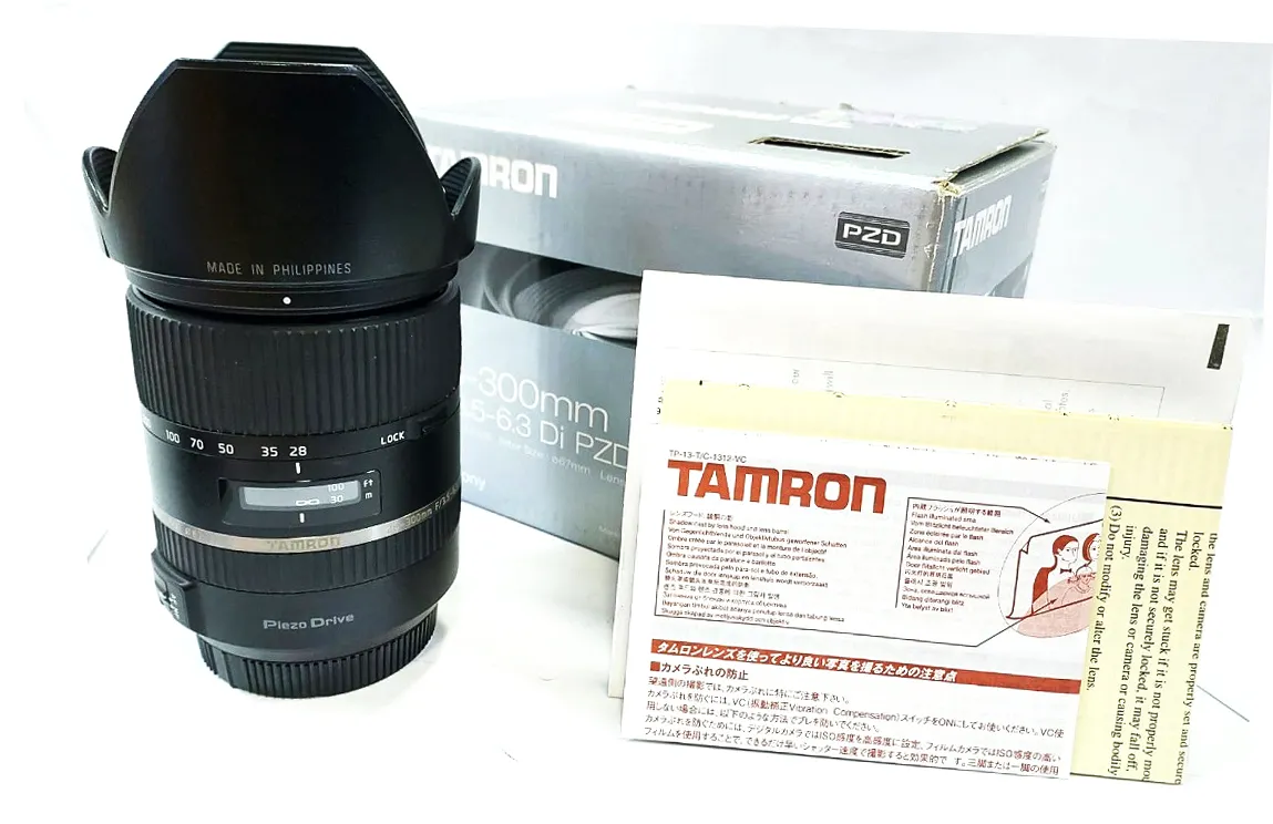 Lente Tamron 28-300mm F/3.5-6.3 Di Pzd P/ Sony Alpha Dslr