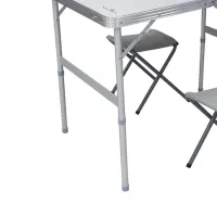 Conjunto de mesa e banquetas dobrável Domo NTK - Foto 3